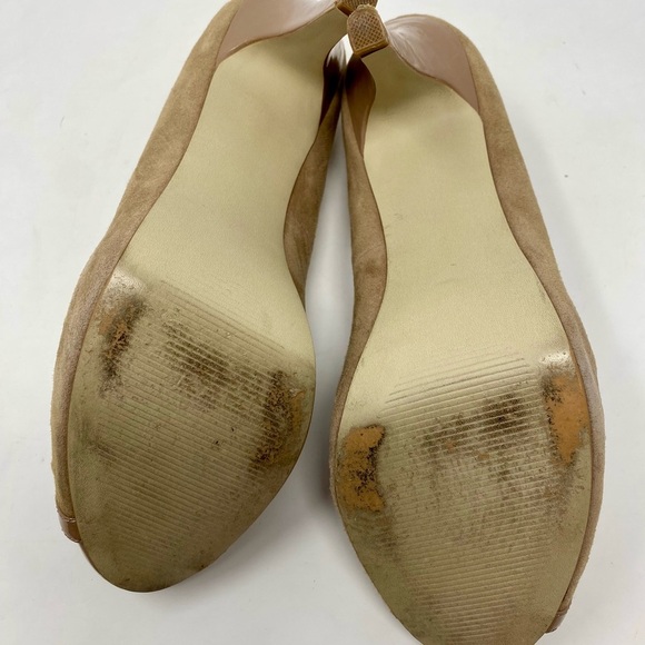 Women’s Elegant Peep-Toe Heels Size 9 - Picture 10 of 11